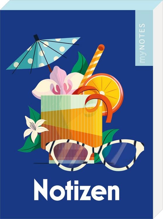 Produktbild: myNOTES Papeterie: Notizblock Farben des Sommers