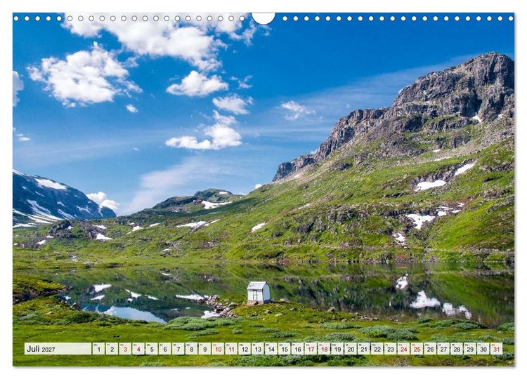 Produktbild: Skandinavien - Der S&uuml;den (Wandkalender 2027 DIN A3 quer), CALVENDO Monatskalender