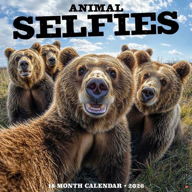 Produktbild: Animal Selfies 2026 Wall Calendar