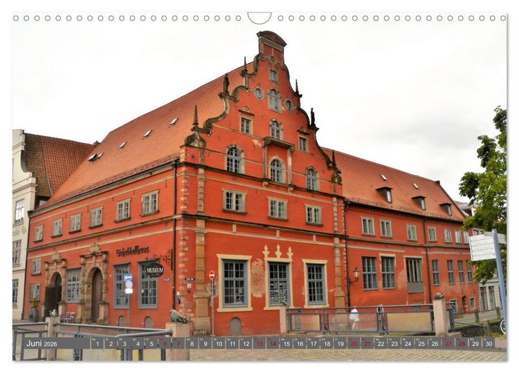 Produktbild: WISMAR die Hanststadt (Wandkalender 2026 DIN A3 quer), CALVENDO Monatskalender