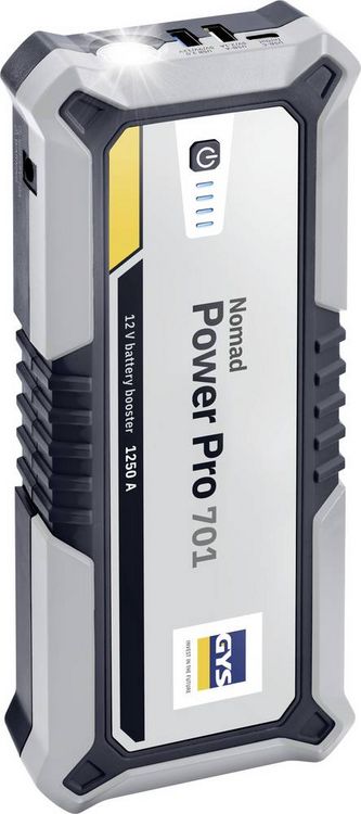 Produktbild: GYS LITHIUM-BOOSTER NOMAD POWER 701 PRO 085855 Schnellstartsystem