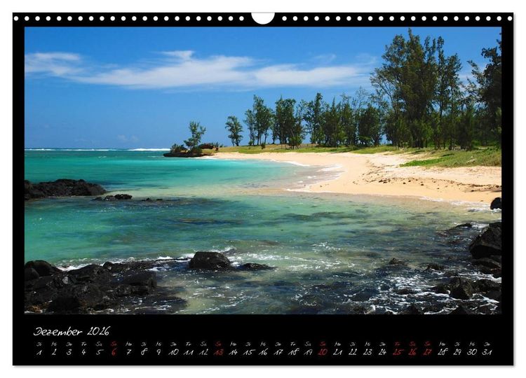 Produktbild: Mauritius (Wandkalender 2026 DIN A3 quer), CALVENDO Monatskalender