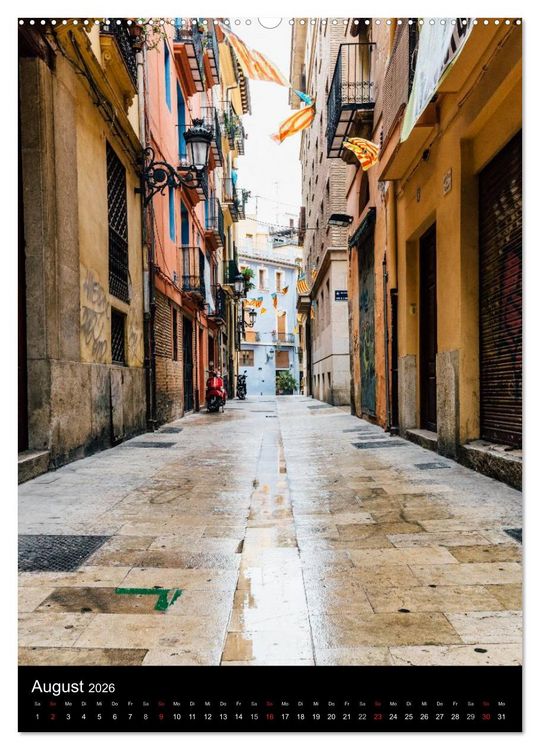 Produktbild: Valencia entdecken (Wandkalender 2026 DIN A2 hoch), CALVENDO Monatskalender