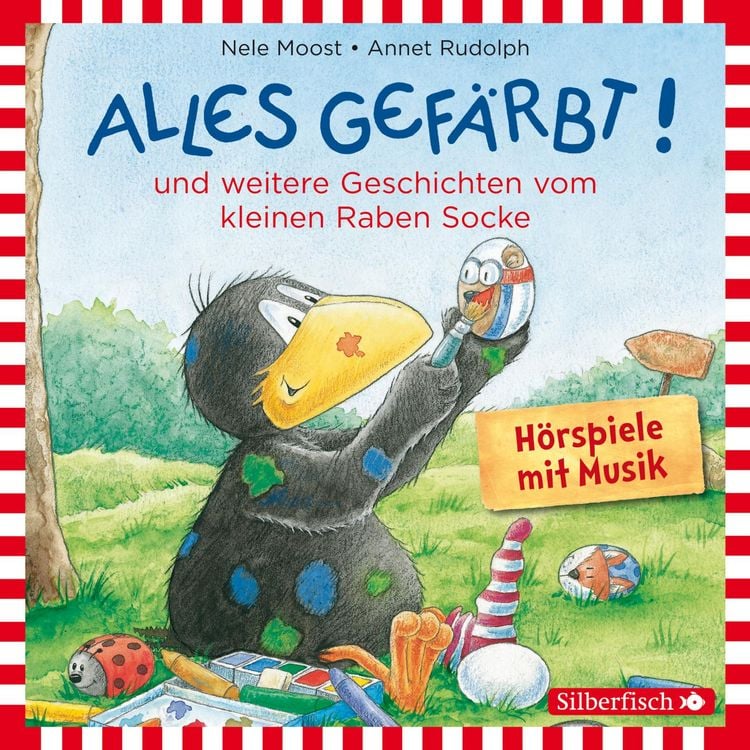 Produktbild: Alles gef&auml;rbt!, Alles w&auml;chst!, Alles verw&uuml;nscht! (Der kleine Rabe Socke) (H&ouml;rspiel)