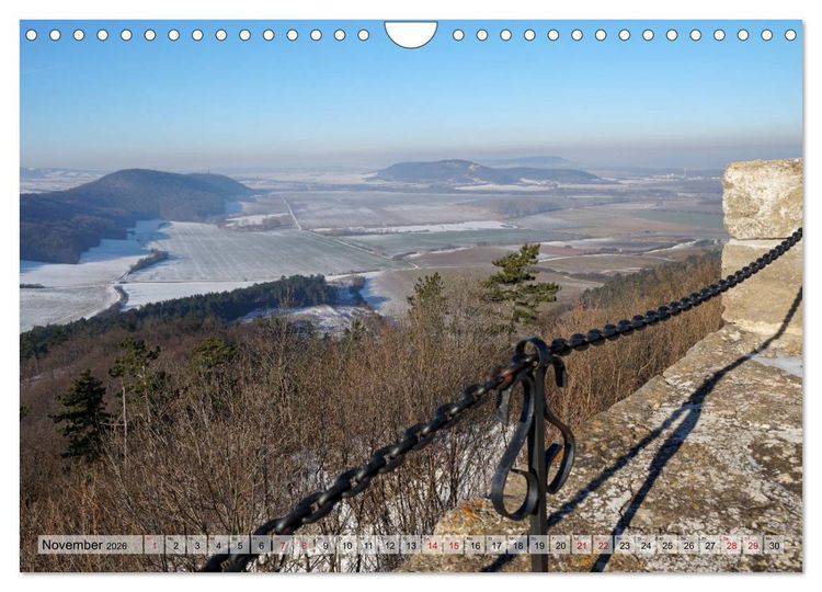 Produktbild: Wunderbares Th&uuml;ringen - Landschaften (Wandkalender 2026 DIN A4 quer), CALVENDO Monatskalender