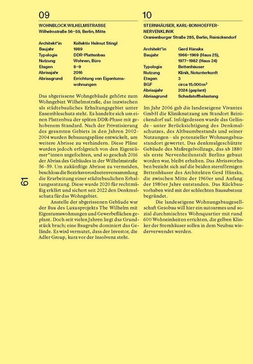 Produktbild: Die Abrissfrage