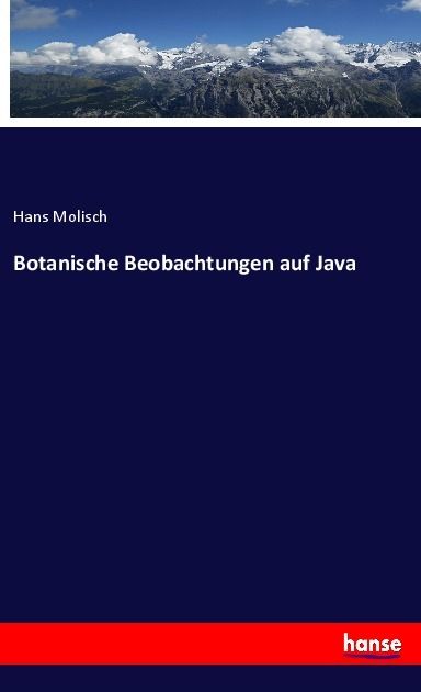 Produktbild: Botanische Beobachtungen auf Java