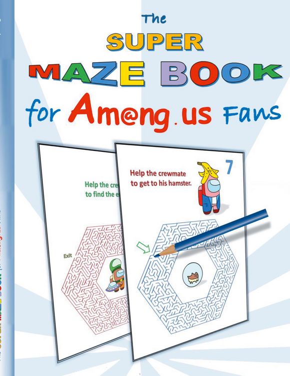 Produktbild: The Super Maze Book for Am@ng.us Fans