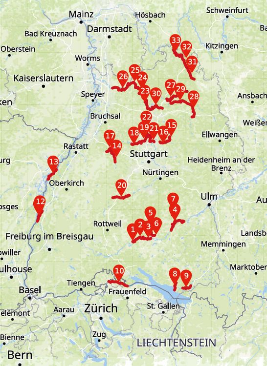 Produktbild: Die sch&ouml;nsten Kanu- und SUP-Touren in Baden-W&uuml;rttemberg