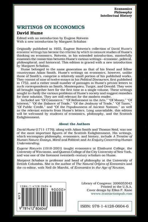 Produktbild: Writings on Economics