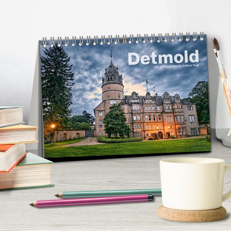 Produktbild: Detmold - Ein- und Ausblicke von Andreas Voigt (Tischkalender 2026 DIN A5 quer), CALVENDO Monatskalender