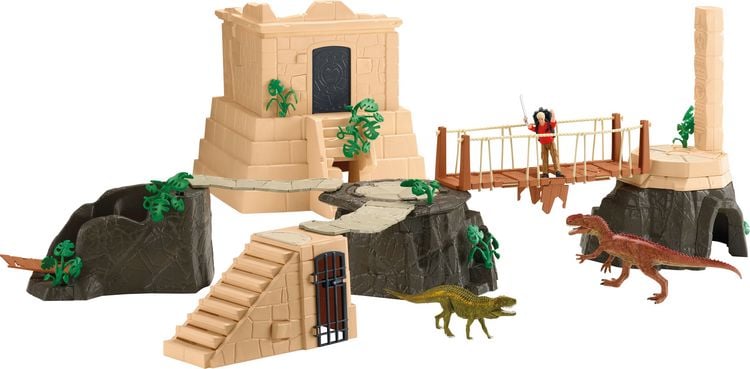 Produktbild: schleich&reg; Dinosaurs Dino Tempel-Eroberung Mega-Set
