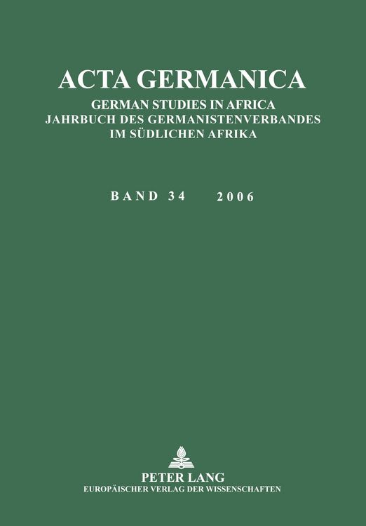 Produktbild: Acta Germanica