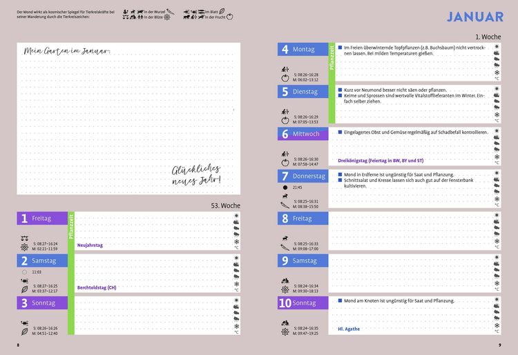 Produktbild: Ulmers Gartenkalender 2027