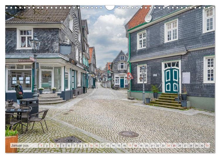 Produktbild: Lennep Impressionen (Wandkalender 2026 DIN A3 quer), CALVENDO Monatskalender