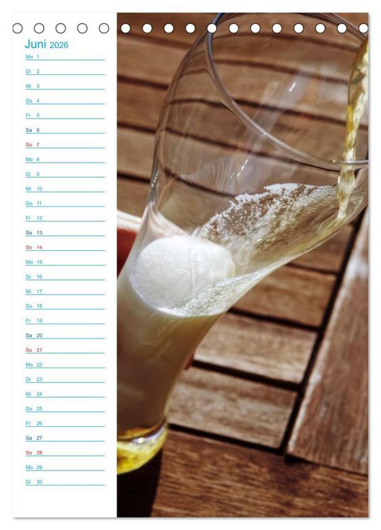 Produktbild: Bier (Tischkalender 2026 DIN A5 hoch), CALVENDO Monatskalender