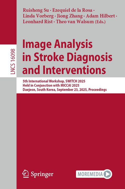 Produktbild: Image Analysis in Stroke Diagnosis and Interventions