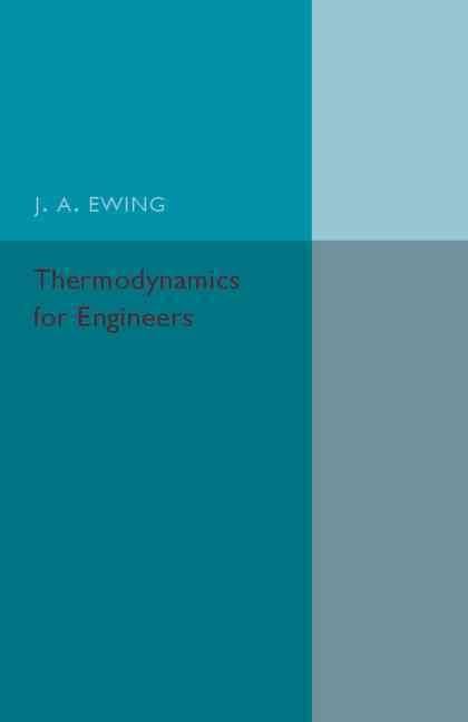 Produktbild: Thermodynamics for Engineers