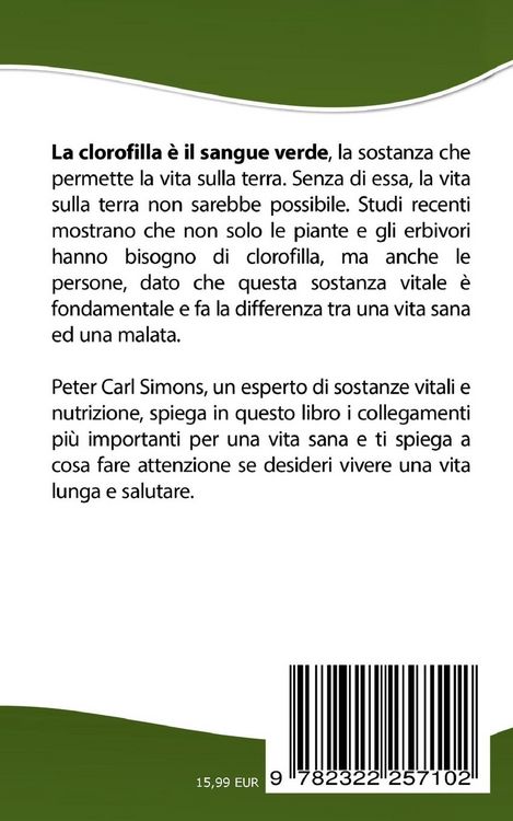 Produktbild: Clorofilla - La Salute &egrave; Verde