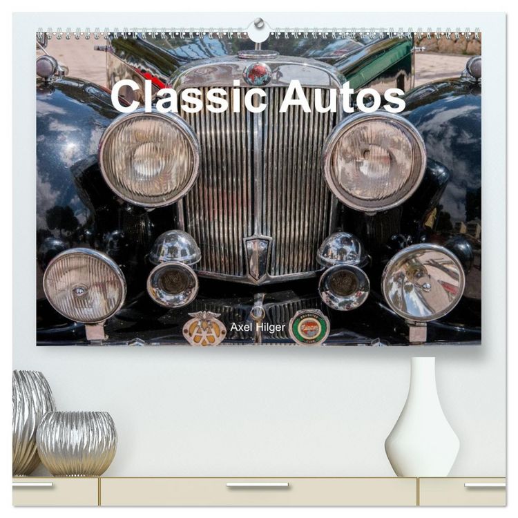 Produktbild: Classic Autos (hochwertiger Premium Wandkalender 2026 DIN A2 quer), Kunstdruck in Hochglanz