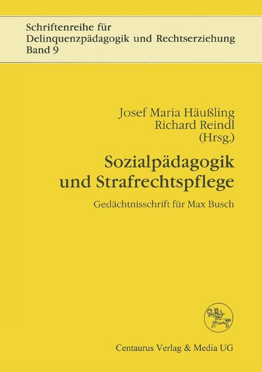 Produktbild: Sozialp&auml;dagogik und Strafrechtspflege