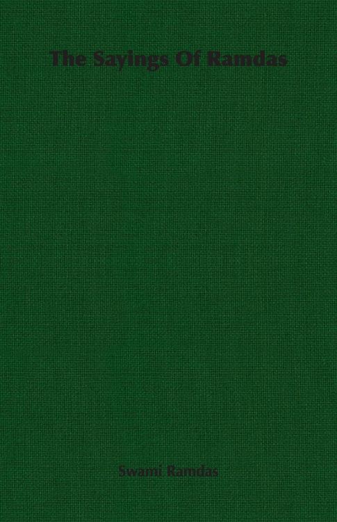 Produktbild: The Sayings of Ramdas