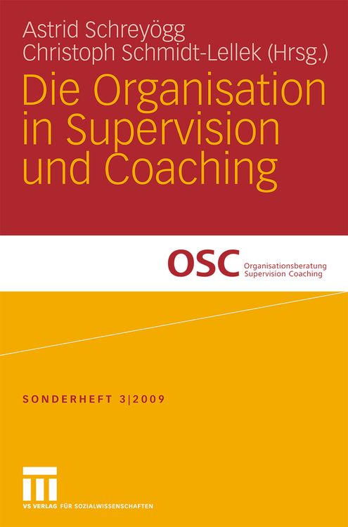 Produktbild: Die Organisation in Supervision und Coaching