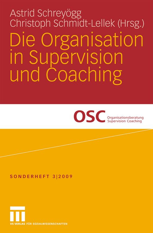 Produktbild: Die Organisation in Supervision und Coaching
