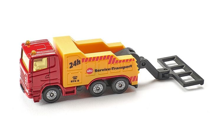 Produktbild: Siku 1667 Abschleppwagen mit PKW