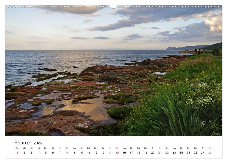 Produktbild: Wildes Schottland 2026 (Wandkalender 2026 DIN A2 quer), CALVENDO Monatskalender