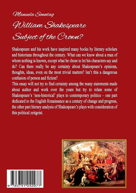 Produktbild: William Shakespeare - Subject of the Crown?