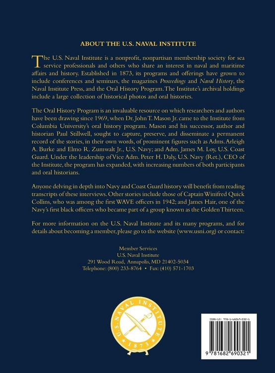 Produktbild: The Reminiscences of Adm. Thomas Hinman Moorer, USN (Ret.), vol. 1