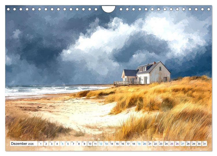 Produktbild: Meeresbrisen (Wandkalender 2026 DIN A4 quer), CALVENDO Monatskalender
