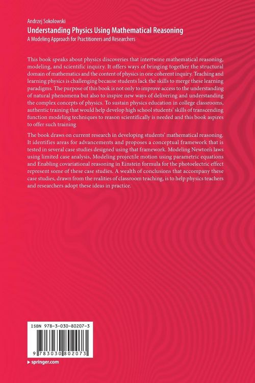 Produktbild: Understanding Physics Using Mathematical Reasoning