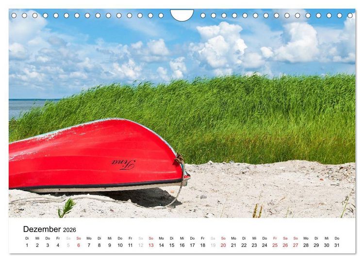 Produktbild: R&uuml;gen und Hiddensee (Wandkalender 2026 DIN A4 quer), CALVENDO Monatskalender