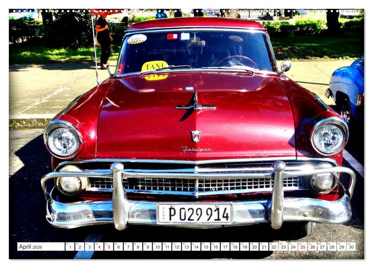 Produktbild: FAIRLANE '55 (hochwertiger Premium Wandkalender 2026 DIN A2 quer), Kunstdruck in Hochglanz
