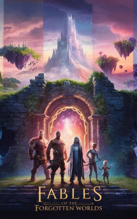 Produktbild: Fables of the Forgotten Worlds (Fantasy fiction, #6)