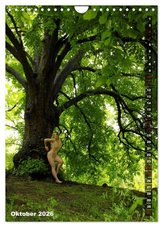 Produktbild: Nackte Freiheit (Wandkalender 2026 DIN A4 hoch), CALVENDO Monatskalender