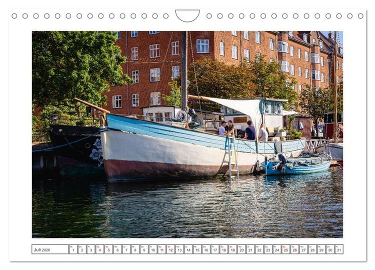 Produktbild: Kopenhagen - Traumst&auml;dte der Welt (Wandkalender 2026 DIN A4 quer), CALVENDO Monatskalender
