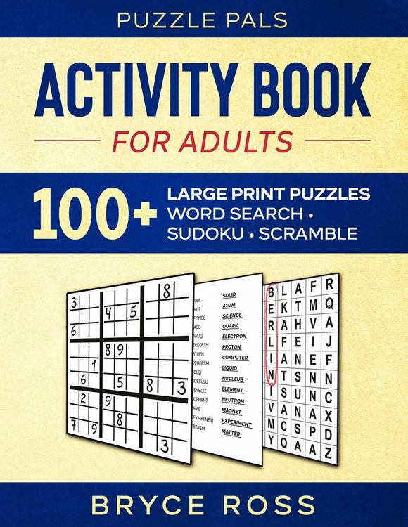 Produktbild: Activity Book For Adults