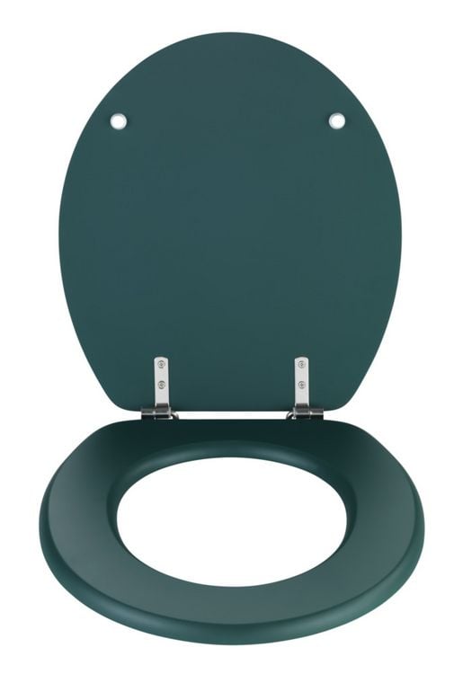 Produktbild: WC-Sitz Mod. Prima Dunkelgr&uuml;n matt, MDF
