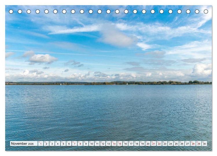 Produktbild: Unser Altm&uuml;hlsee (Tischkalender 2026 DIN A5 quer), CALVENDO Monatskalender