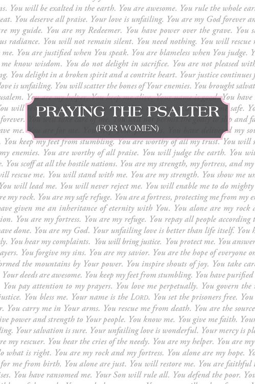 Produktbild: Praying the Psalter (FOR WOMEN)