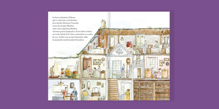 Produktbild: Von einem M&auml;dchen, das das Schreiben liebte. Jane Austen