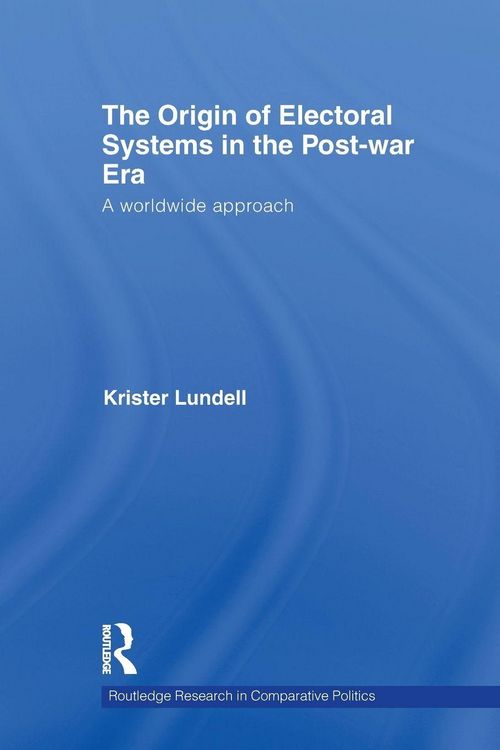 Produktbild: The Origin of Electoral Systems in the Postwar Era