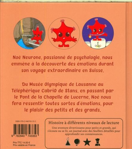 Produktbild: No&eacute; Neurone d&eacute;couvre les &eacute;motions : de Lausanne &agrave; Lucerne