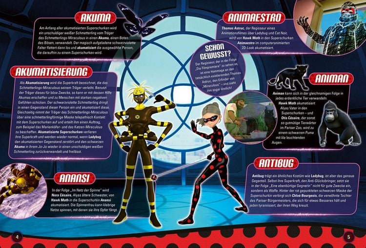 Produktbild: Miraculous: Das gro&szlig;e Buch der Superschurken