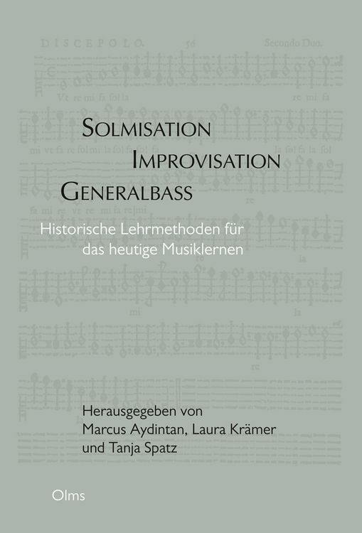 Produktbild: Solmisation, Improvisation, Generalbass