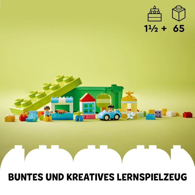 Produktbild: LEGO DUPLO Steinebox, Lernspielzeug f&uuml;r Kinder ab 1 Jahr 10913