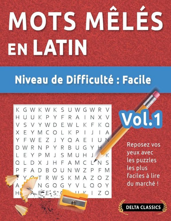 Produktbild: MOTS M&Ecirc;L&Eacute;S EN LATIN - NIVEAU DE DIFFICULT&Eacute;